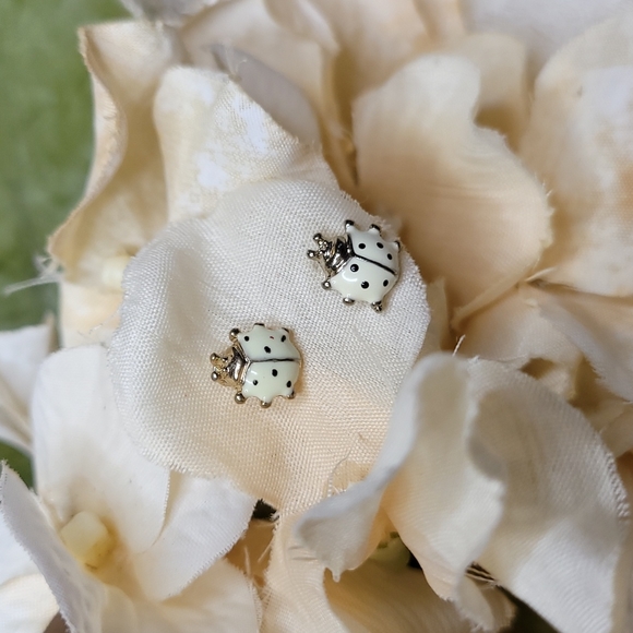 💍 Ladybug earrings - Picture 2 of 5